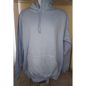 Just Hoods by Awdis sportswear  hoodie blue jacket long sleeves  JHA001 🧥 Large